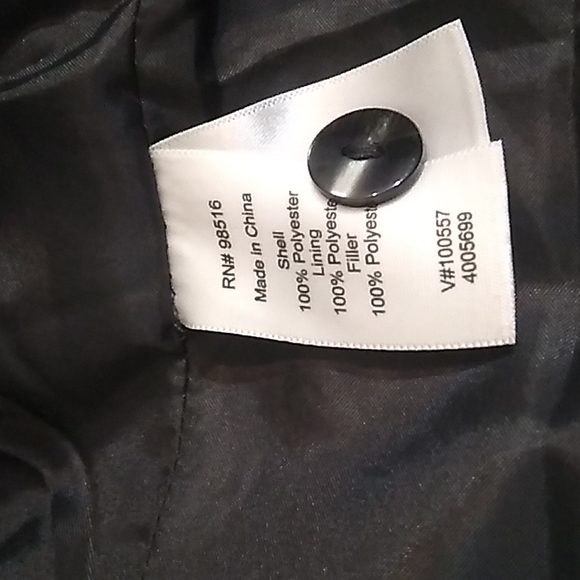 Cold water Creek Red Brocade Snap Up Jacket - Picture 6 of 8